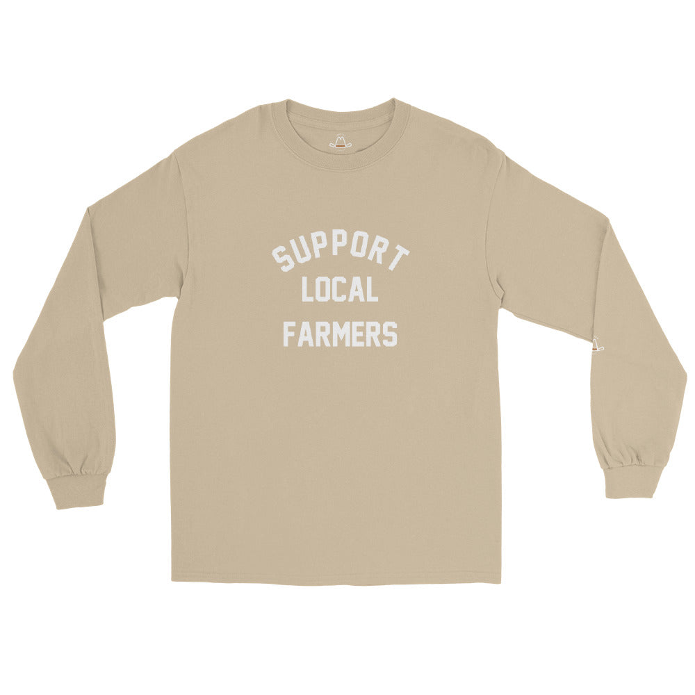 Support Local Farmers Long Sleeve Original Tee