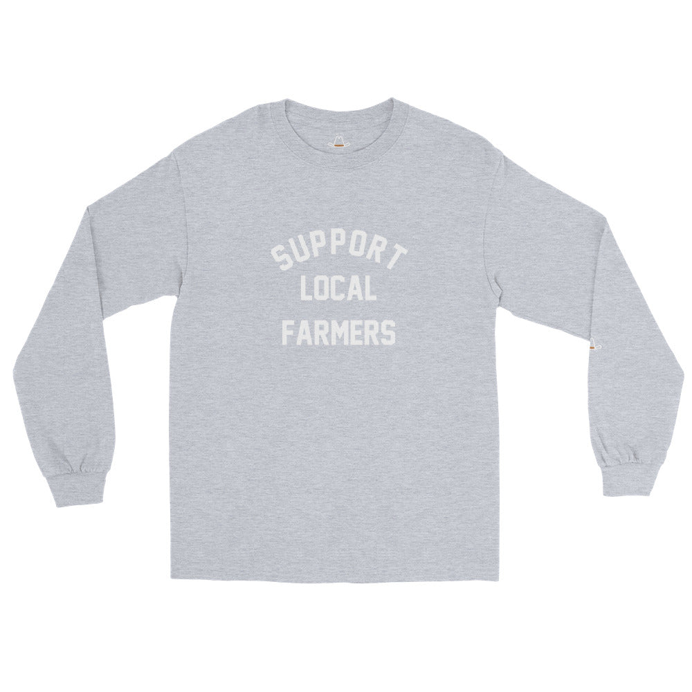 Support Local Farmers Long Sleeve Original Tee