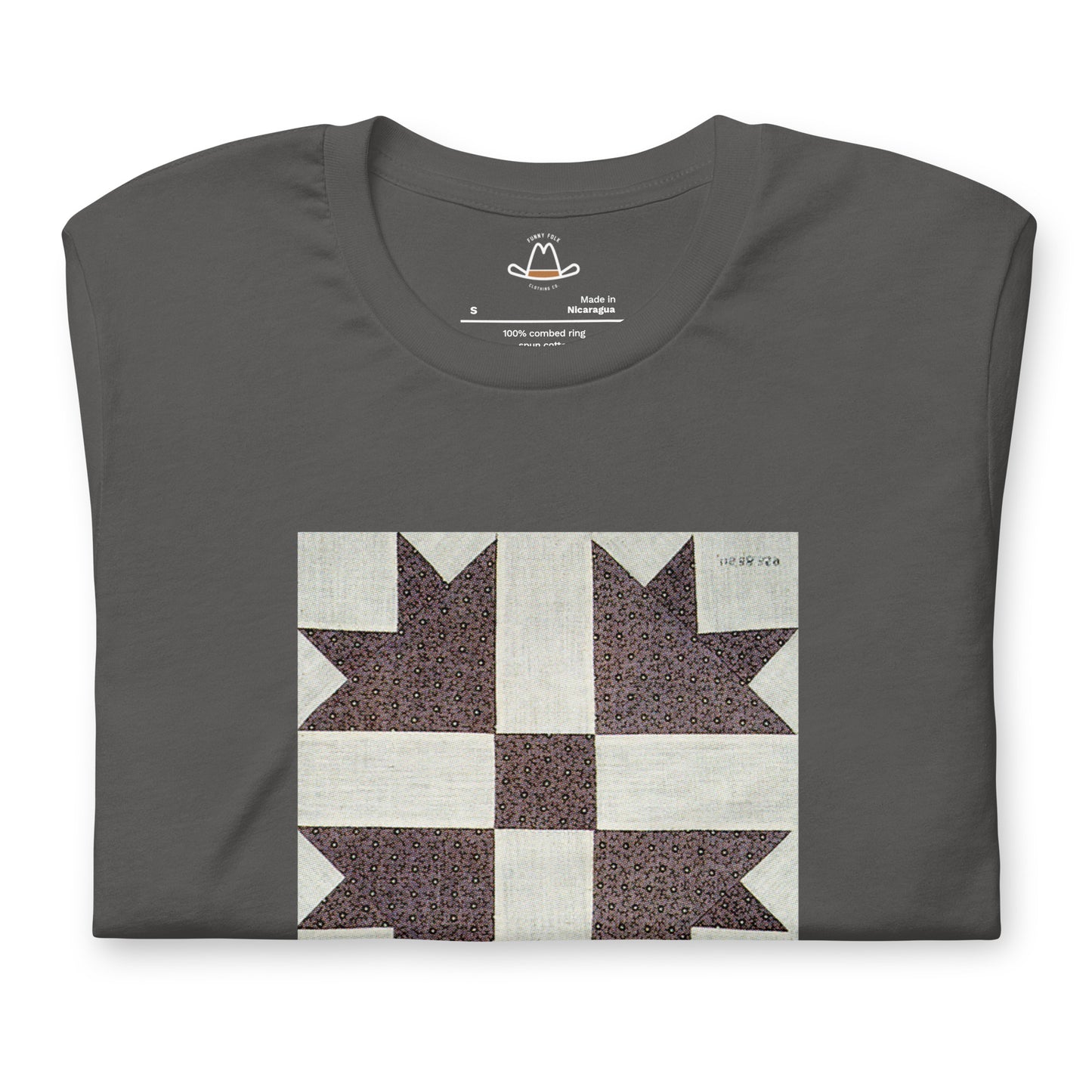Goose Tracks II Quilt Block Original Tee