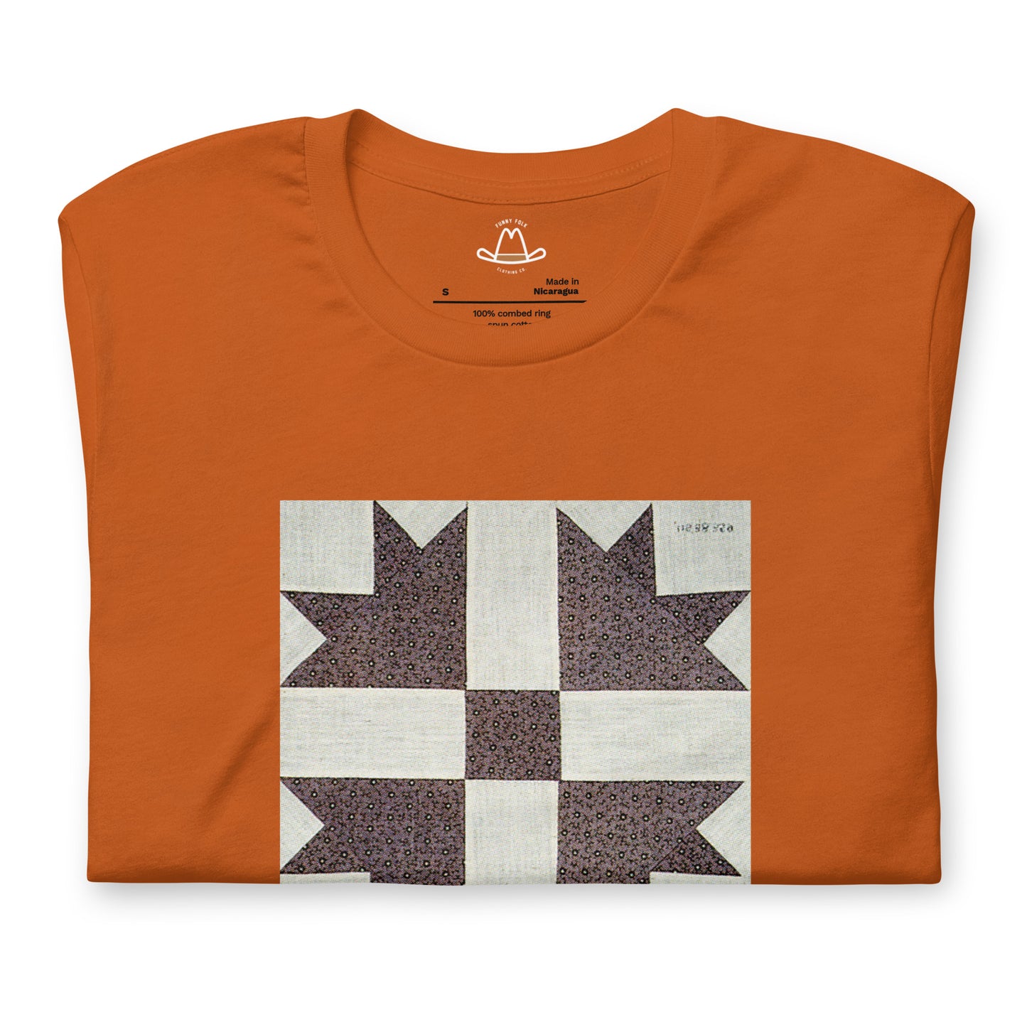 Goose Tracks II Quilt Block Original Tee