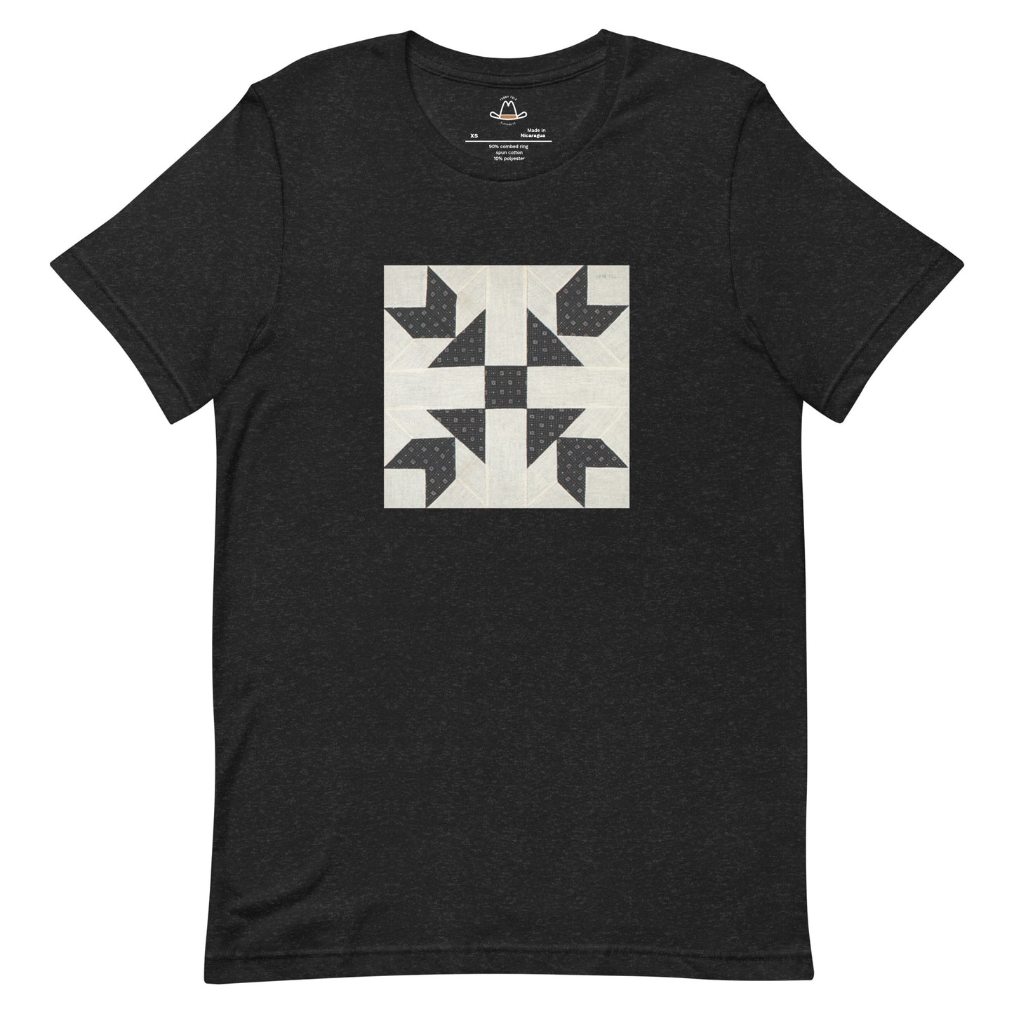 Goose Tracks I Quilt Block Original Tee