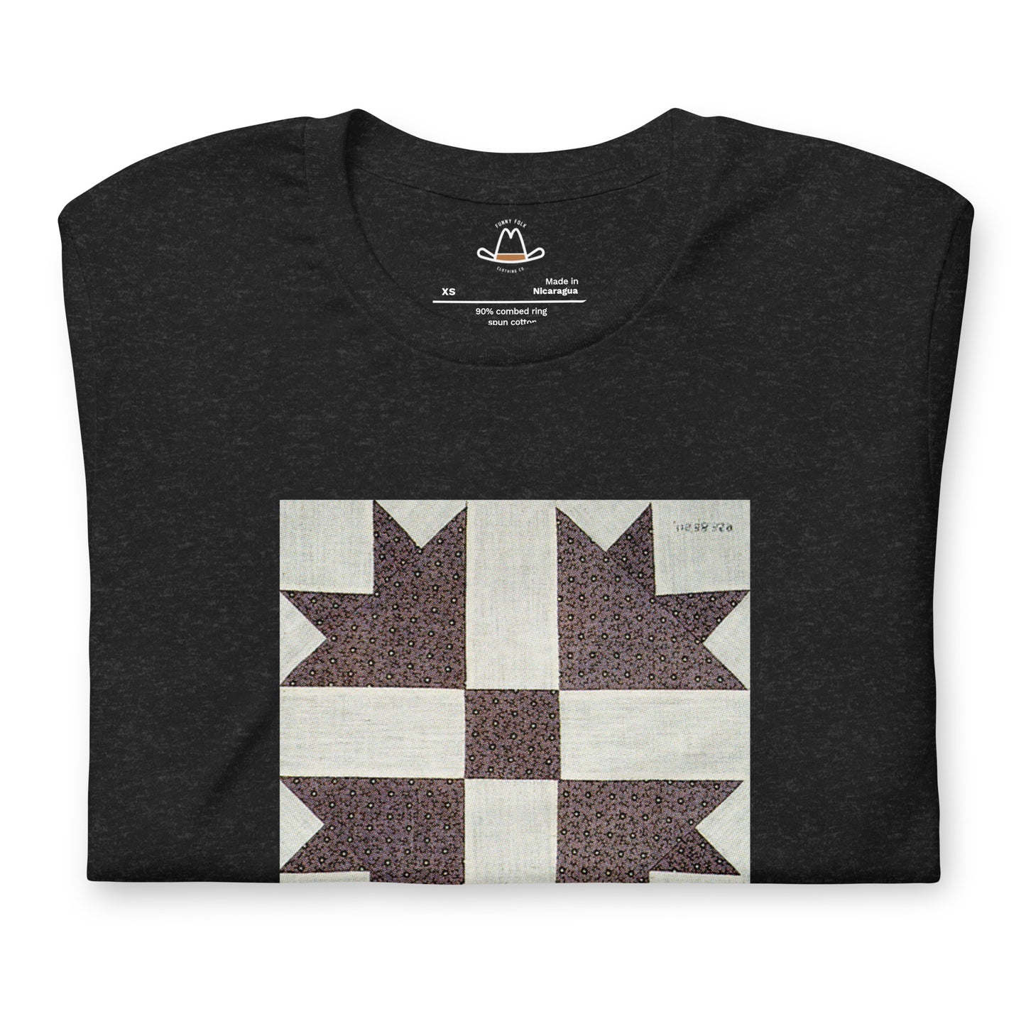 Goose Tracks II Quilt Block Original Tee