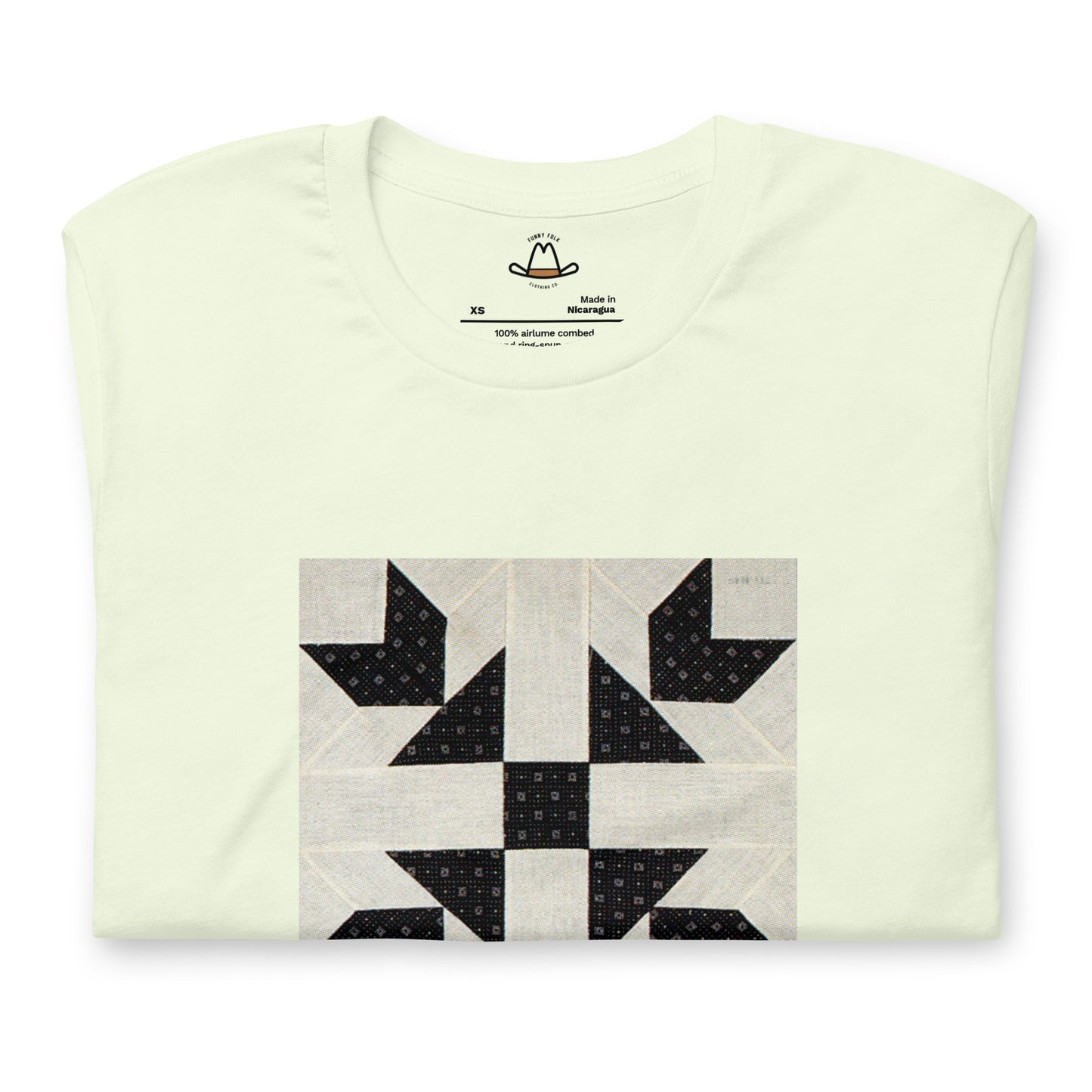 Goose Tracks I Quilt Block Original Tee