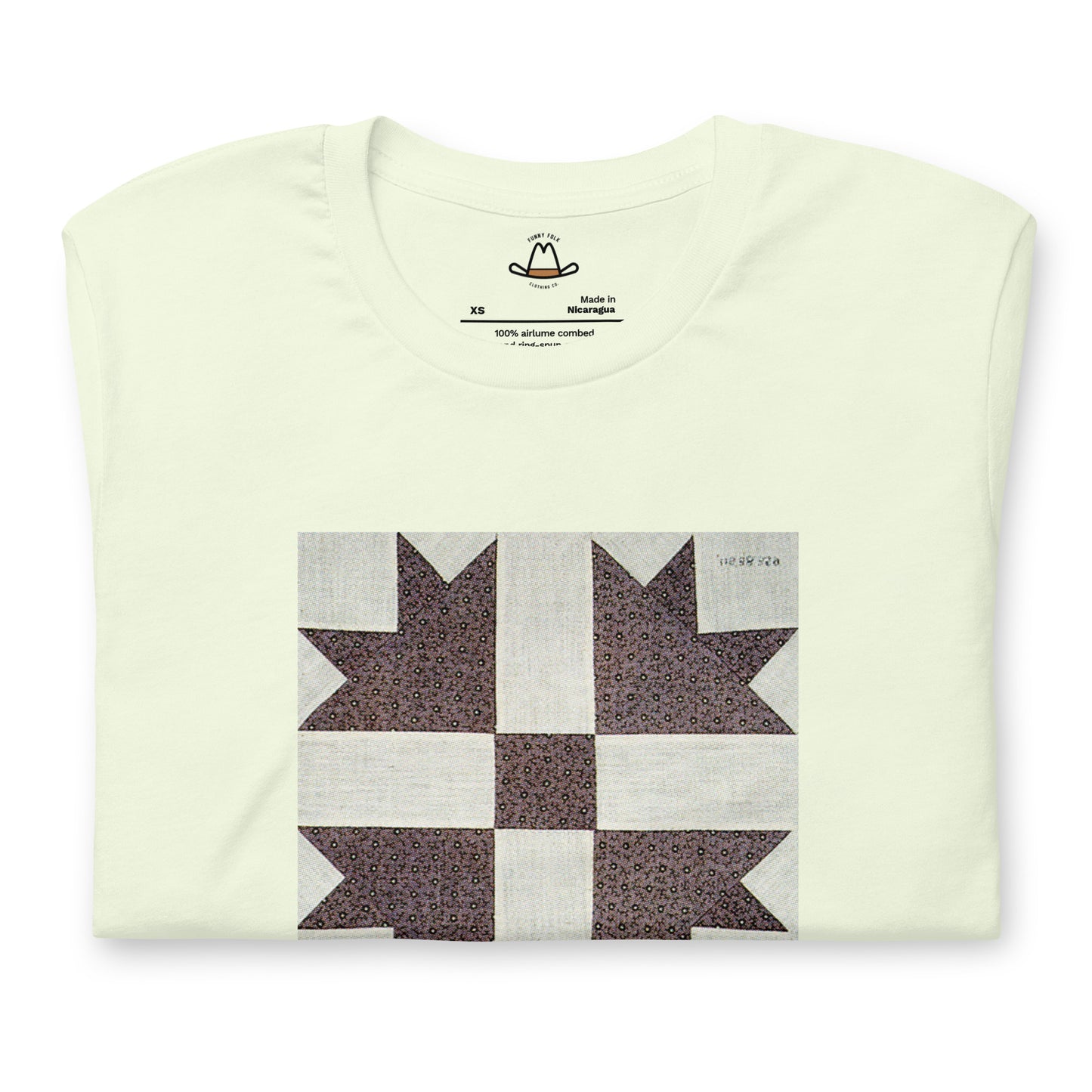 Goose Tracks II Quilt Block Original Tee