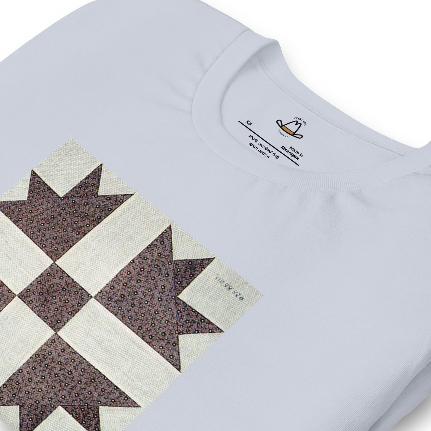 Goose Tracks II Quilt Block Original Tee