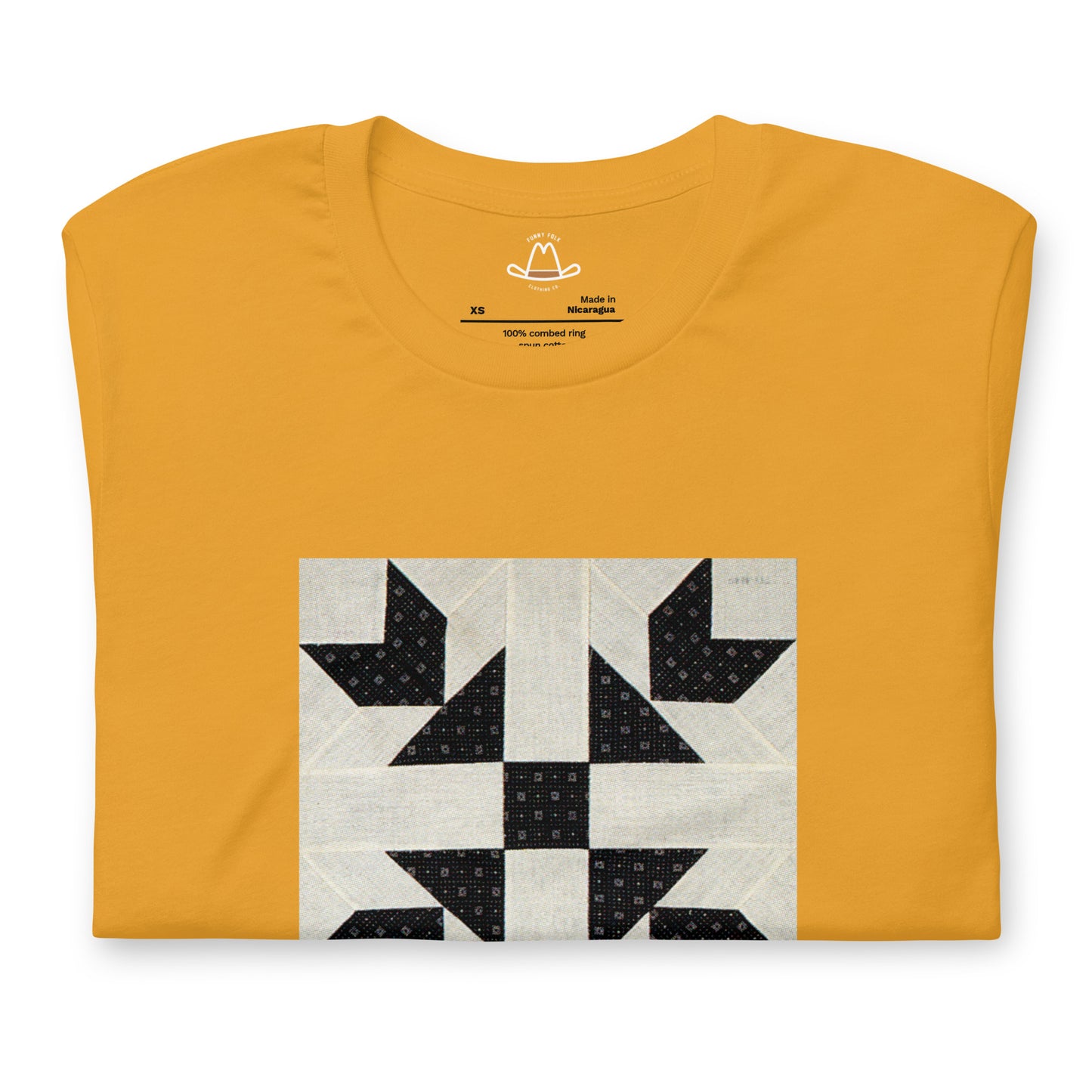 Goose Tracks I Quilt Block Original Tee