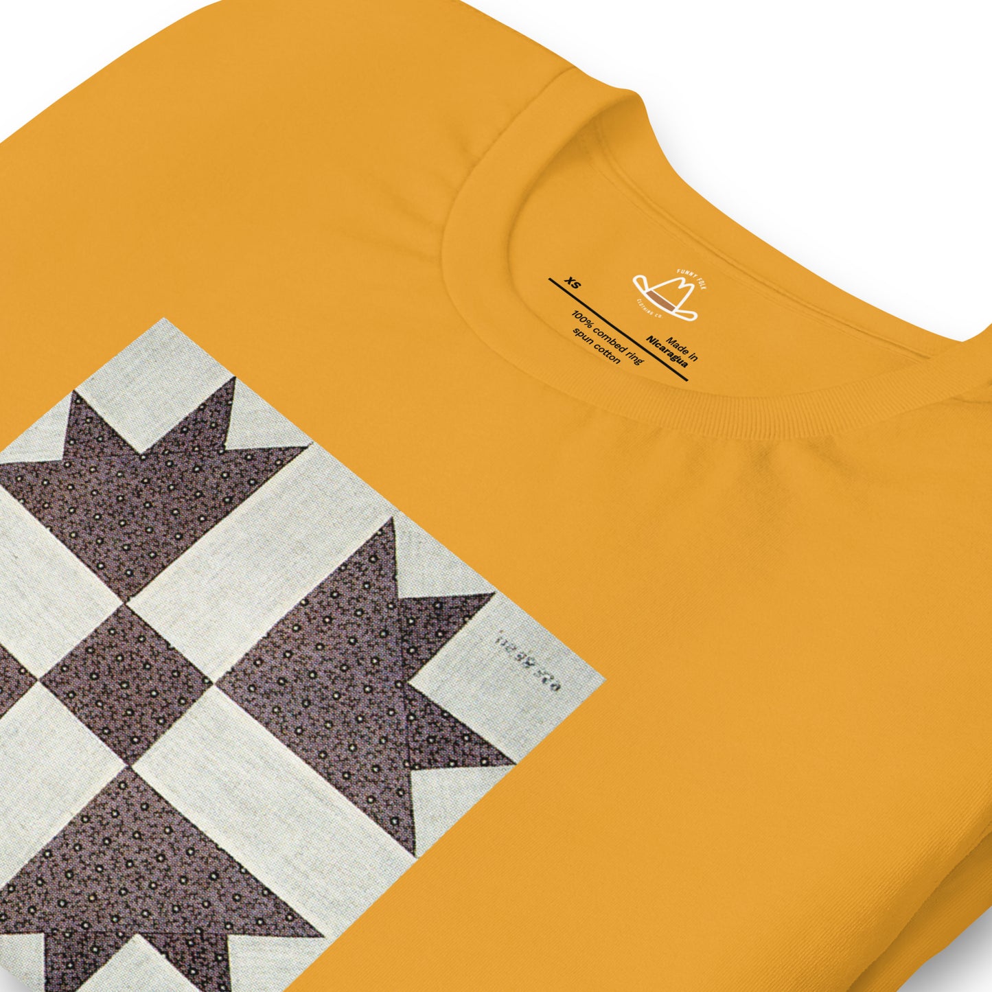 Goose Tracks II Quilt Block Original Tee