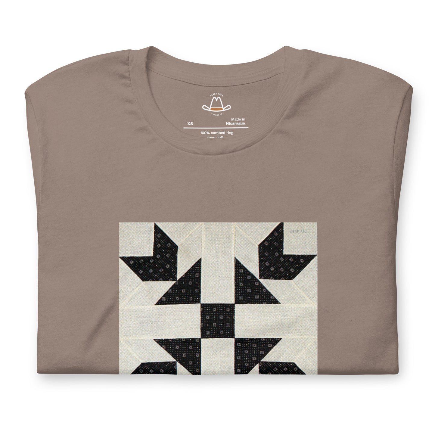 Goose Tracks I Quilt Block Original Tee