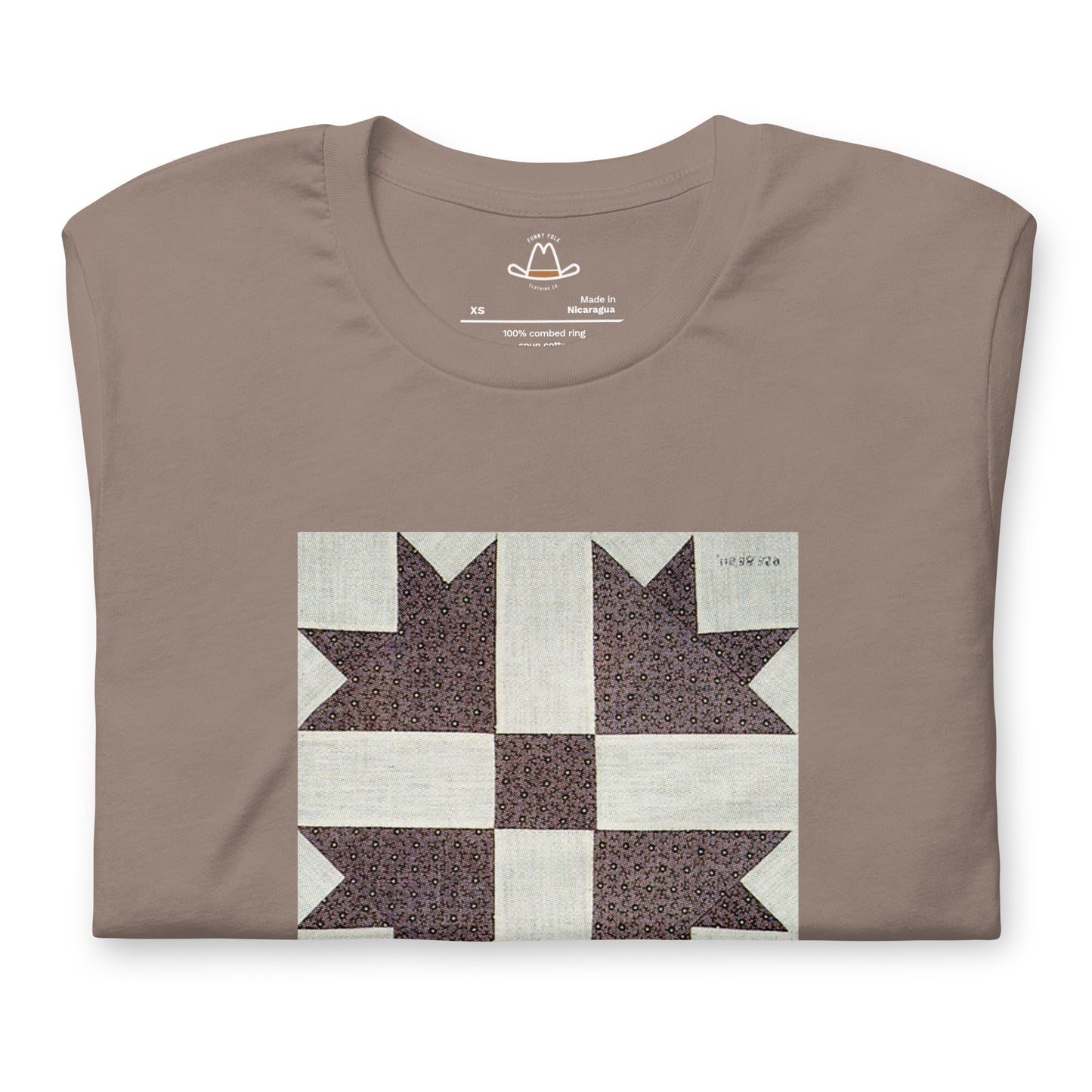 Goose Tracks II Quilt Block Original Tee