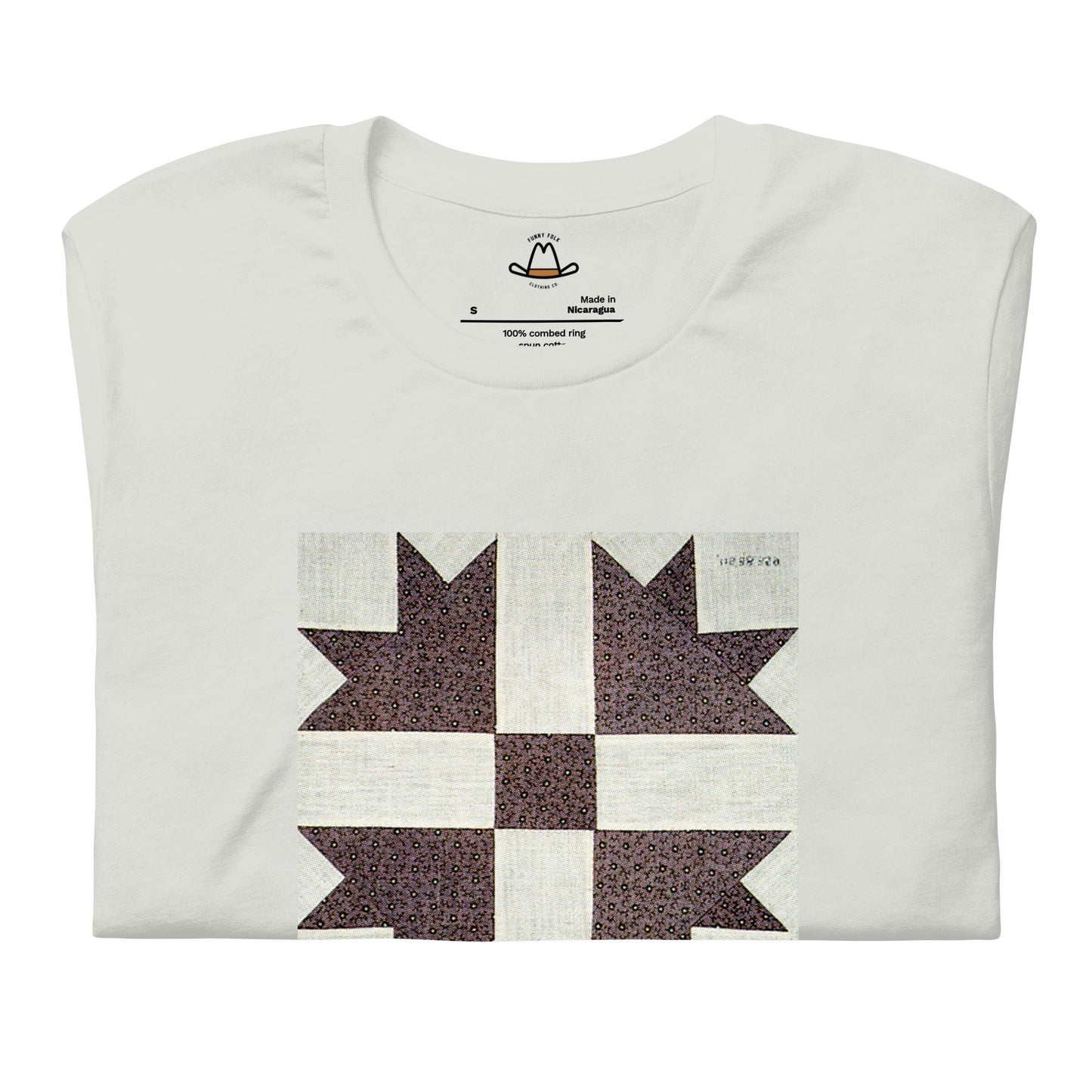 Goose Tracks II Quilt Block Original Tee