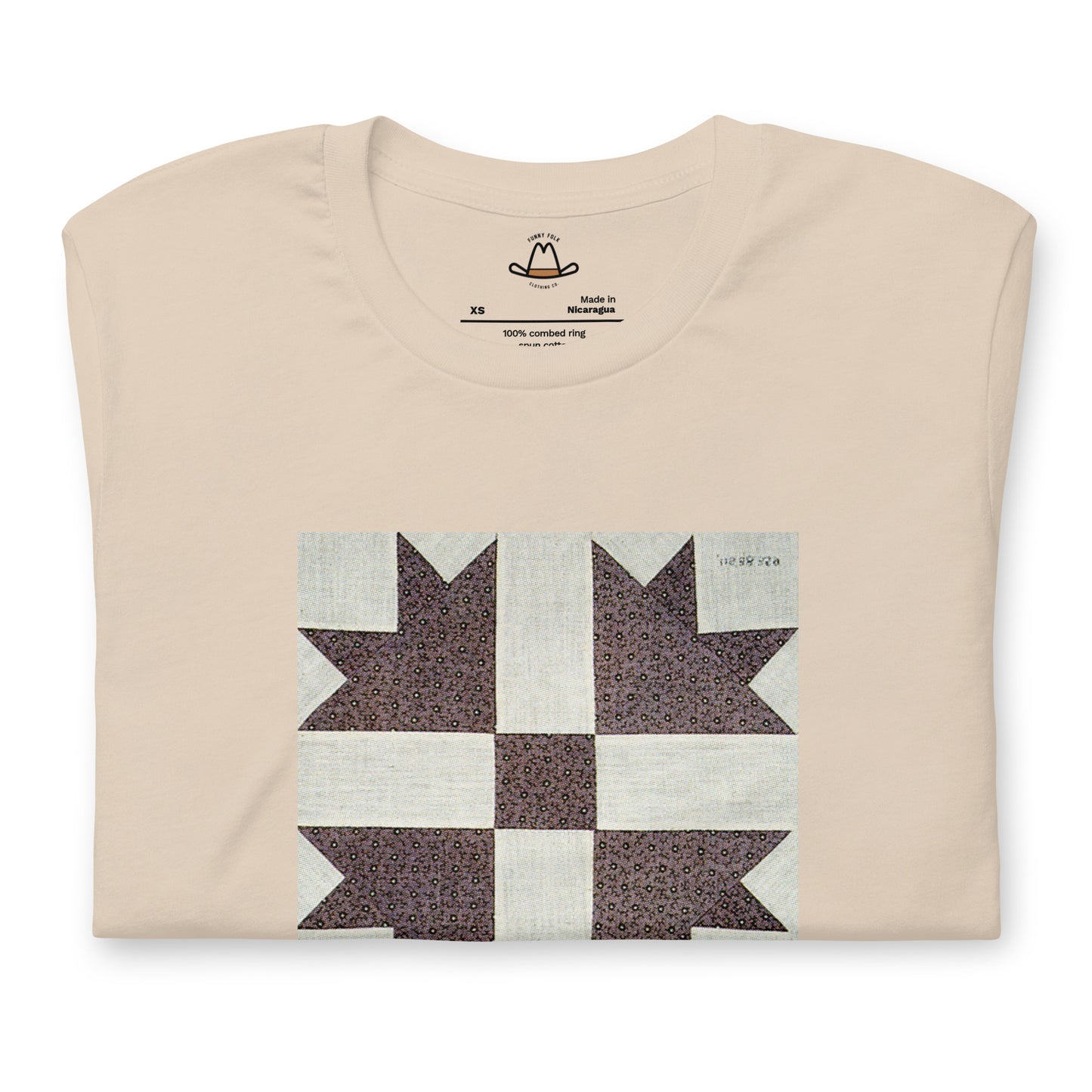 Goose Tracks II Quilt Block Original Tee