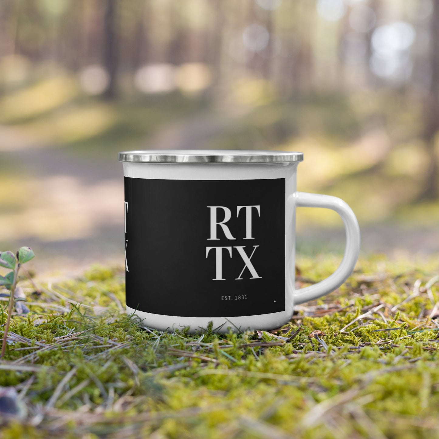 RT | TX Original Enamel Mug