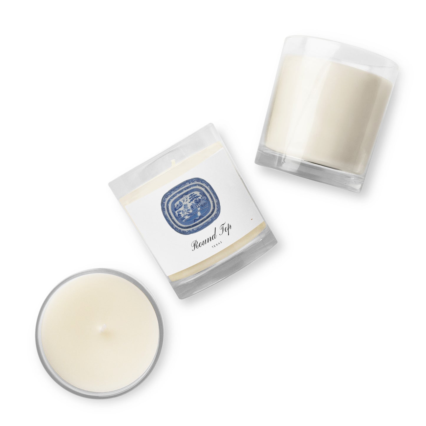 Round Top Staffordshire Jar Candle