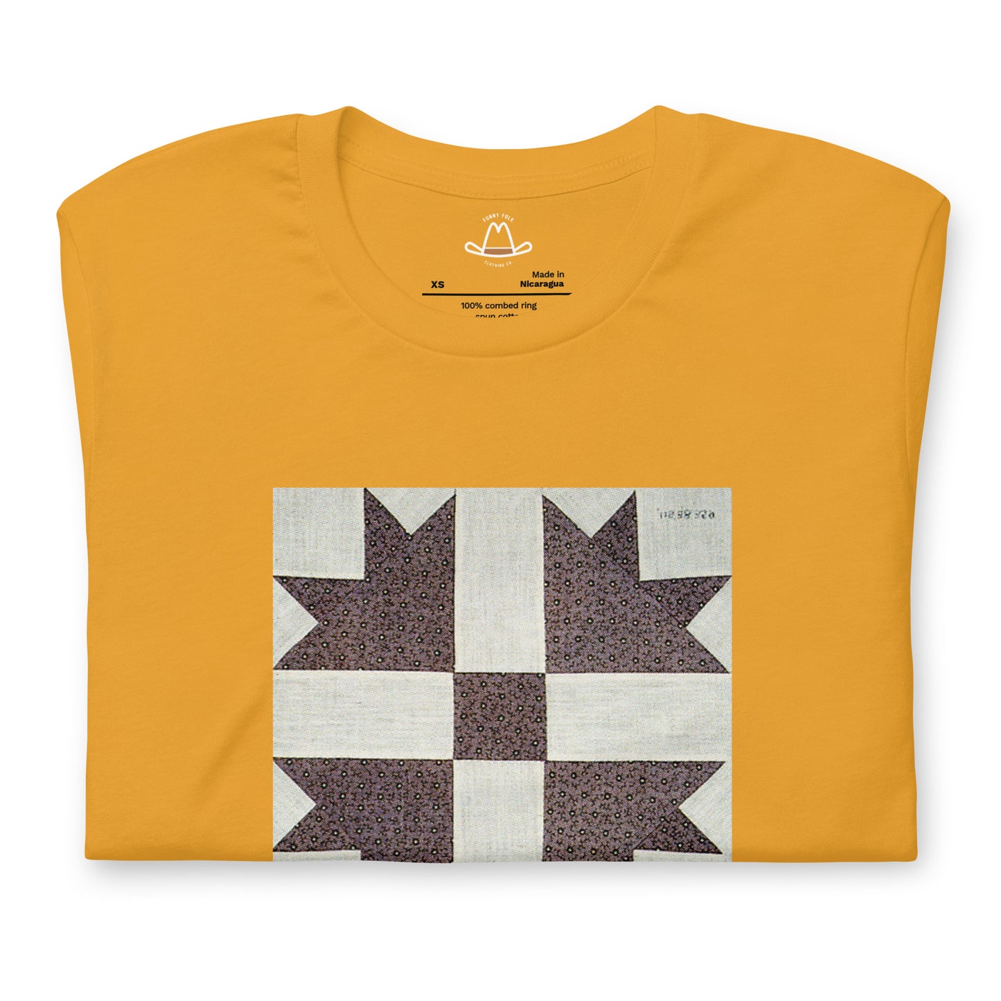 Goose Tracks II Quilt Block Original Tee