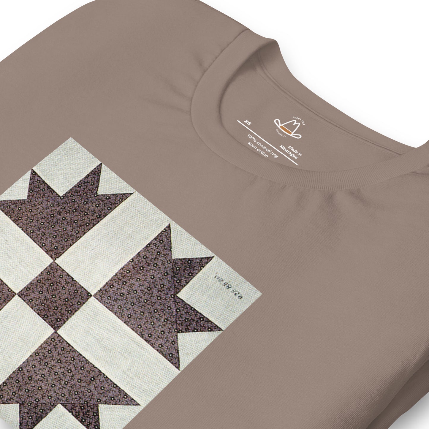 Goose Tracks II Quilt Block Original Tee