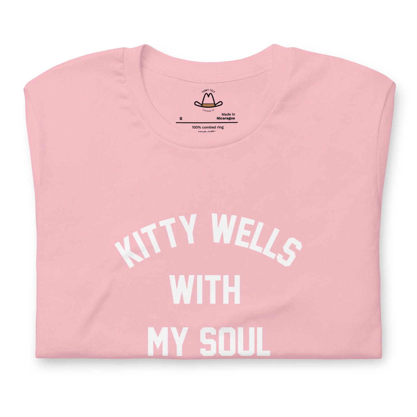 Kitty Wells With My Soul Original Tee