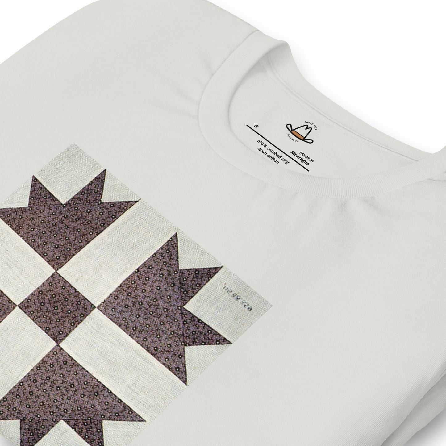 Goose Tracks II Quilt Block Original Tee