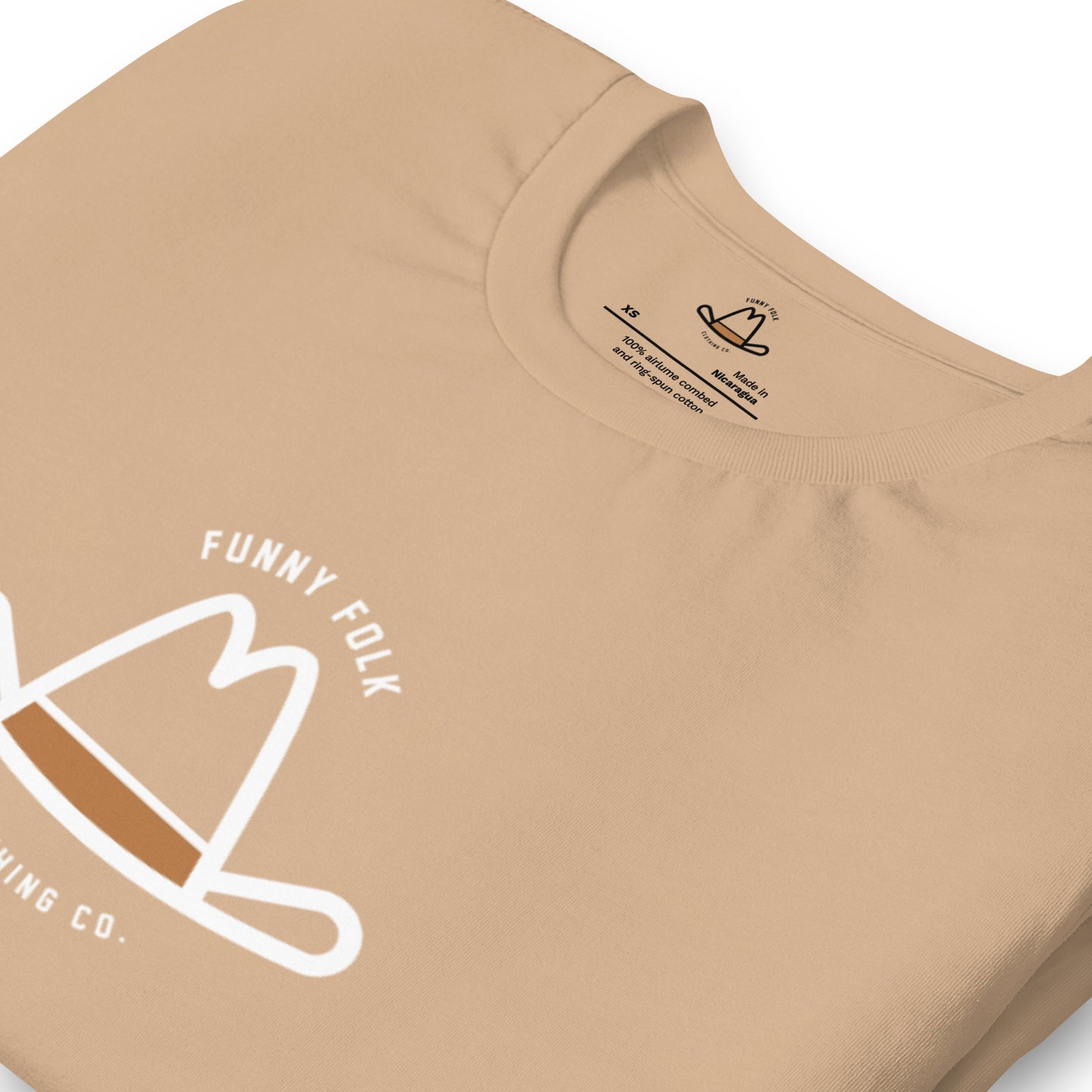 Funny Folk Clothing Co. Logo Original Tee