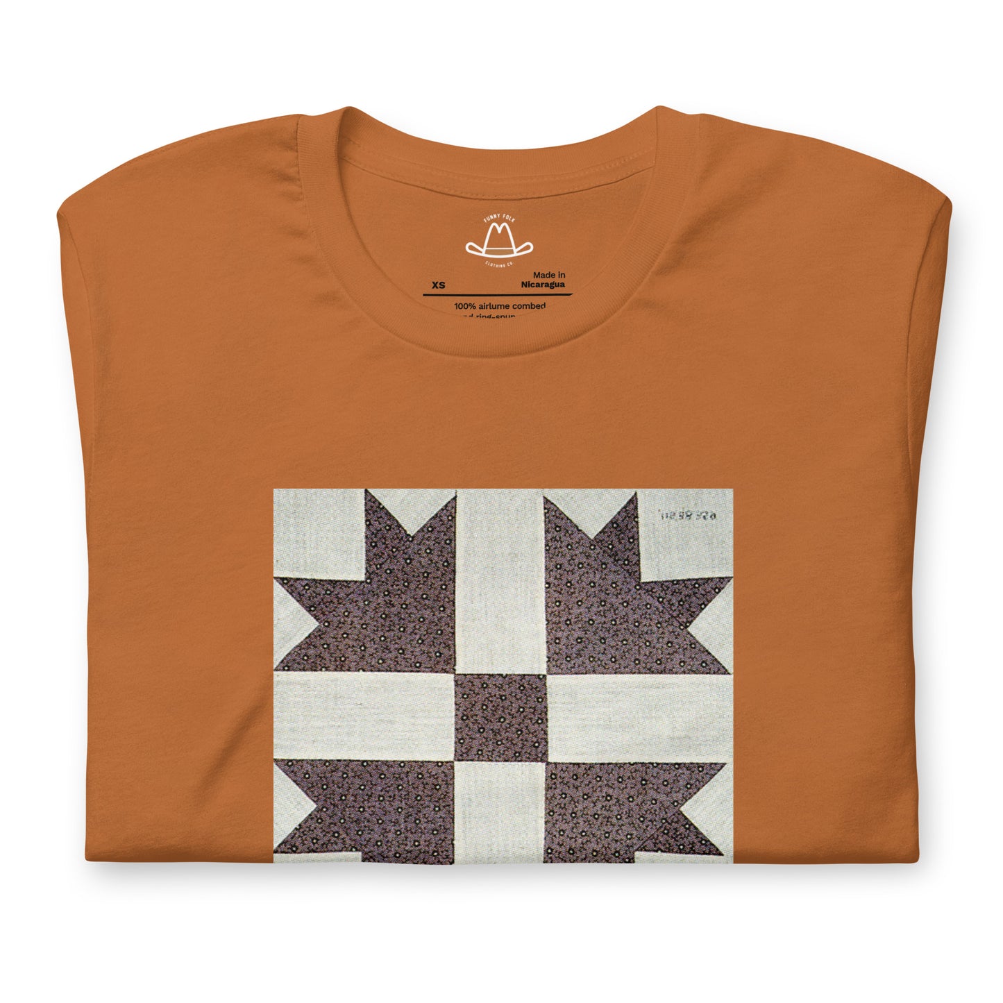 Goose Tracks II Quilt Block Original Tee