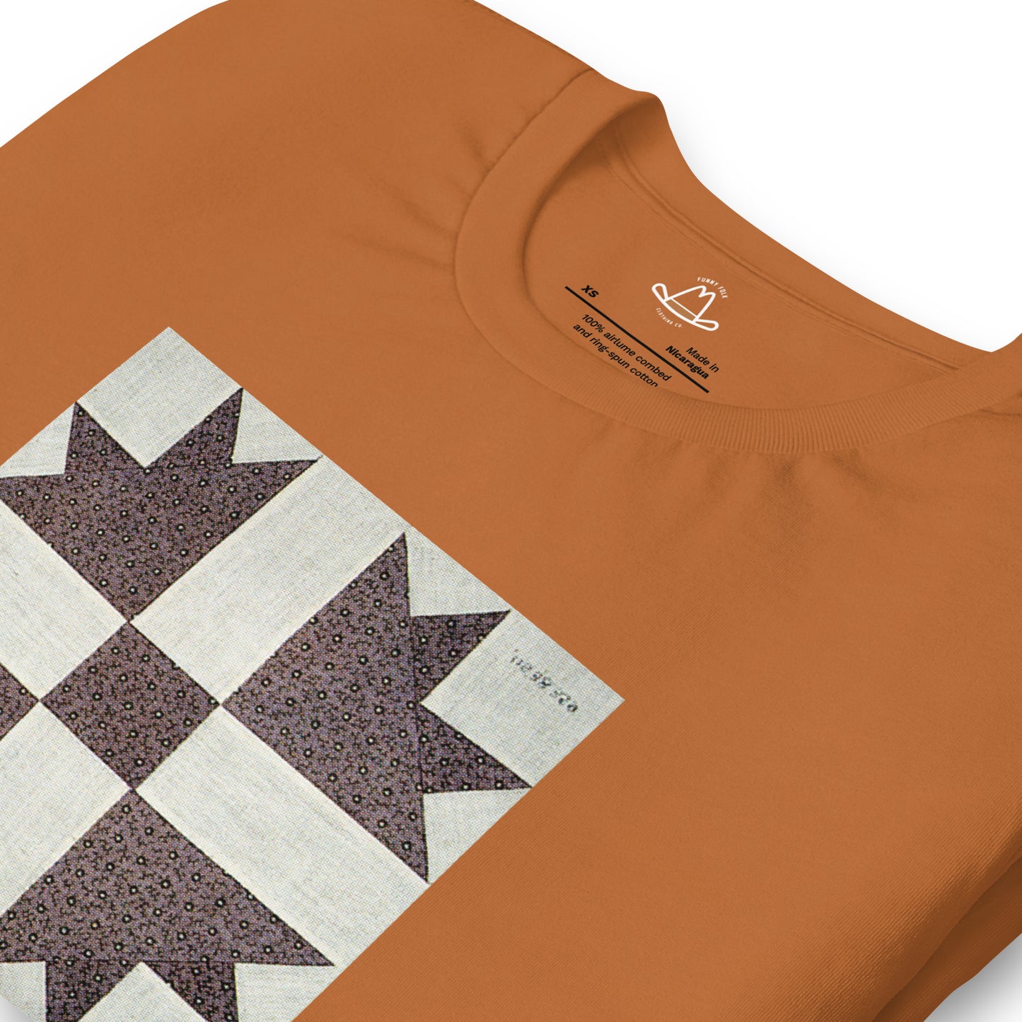 Goose Tracks II Quilt Block Original Tee