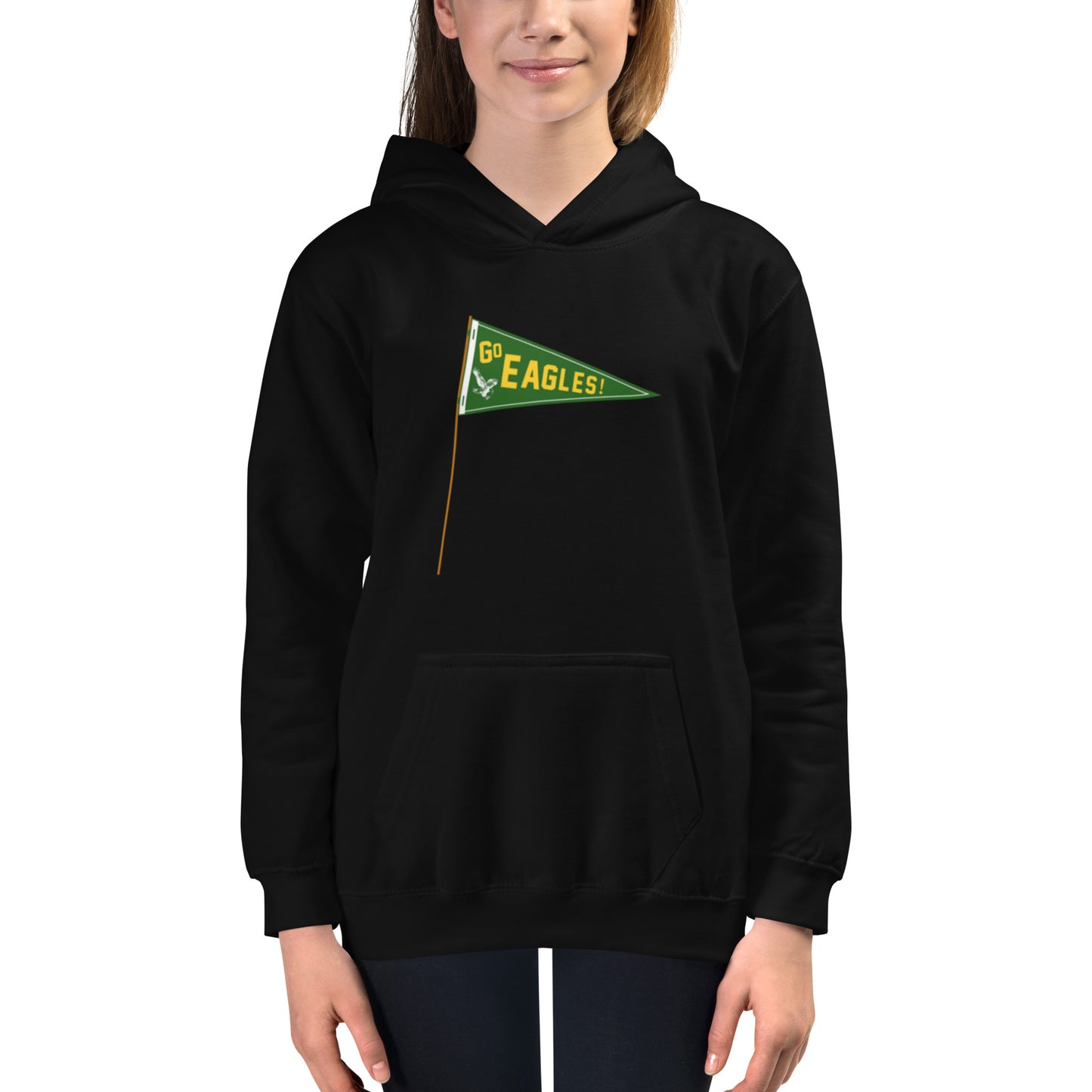 Lexington Eagle Pennant Original Hoodie | Youth