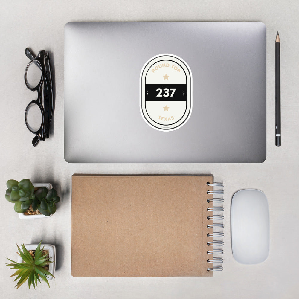Round Top 237 Original Sticker
